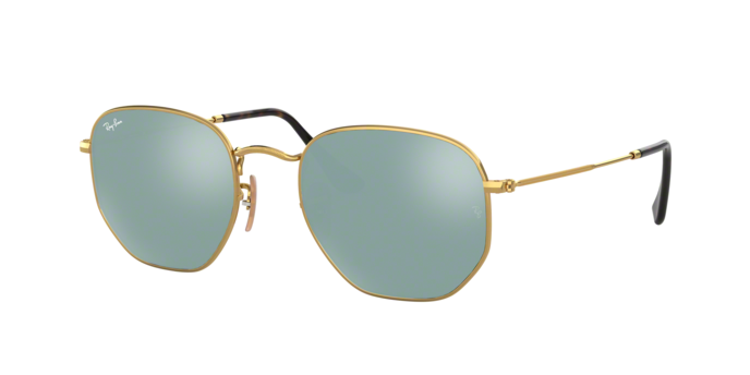 OKULARY RAY-BAN® HEXAGONAL RB 3548N 001/30 54 ROZMIAR L
