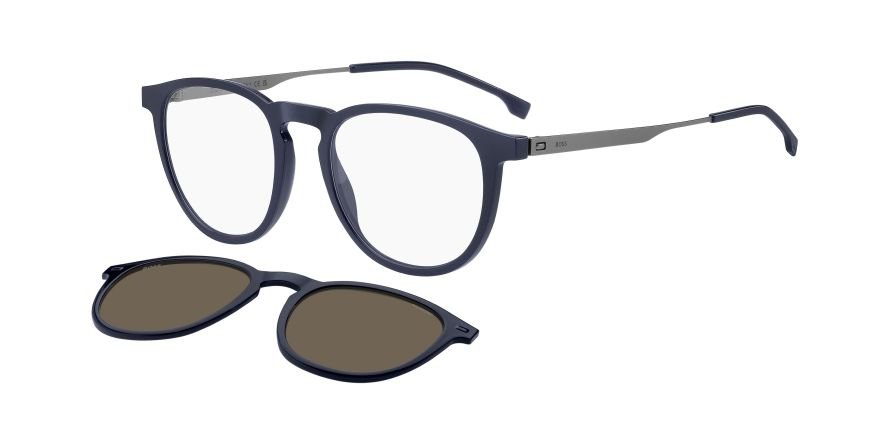 OKULARY KOREKCYJNE BOSS 1640CS DTY 51 ROZMIAR M + NAKŁADKA Z POLARYZACJĄ