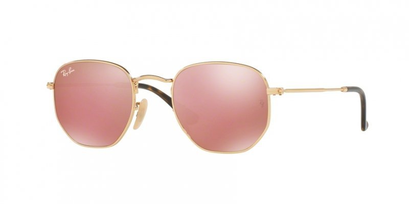 OKULARY RAY-BAN® HEXAGONAL RB 3548N 001/Z2 54 ROZMIAR L