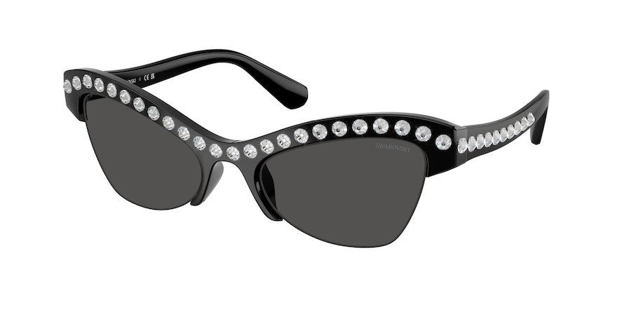 OKULARY SWAROVSKI SK 6043 100187 55 ROZMIAR M
