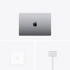 Apple MacBook Pro 14 M1 Pro 8-core CPU + 14-core GPU / 16GB RAM / 512GB SSD / Klawiatura US / Gwiezdna szarość (Space Gray)