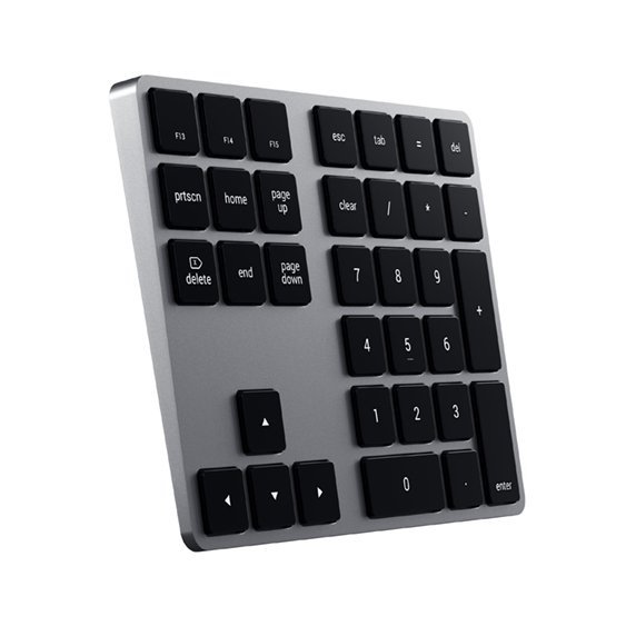 Satechi Keypad Extended Aluminiowa klawiatura numeryczna Bluetooth Space Gray (gwiezdna szarość)
