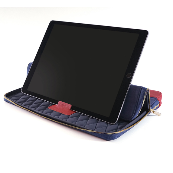 KMP Sleeve Pokrowiec do MacBook Pro 13 / iPad Pro 12,9 Blue / Pink (niebieski/różówy)