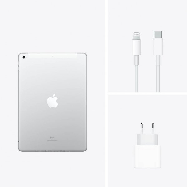 Apple iPad 9-generacji 10,2&quot; 256GB Wi-Fi + Cellular (LTE) Srebrny (Silver)