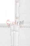 Szafka multimedialna 295x380x90mm FibeRPT 38 5-004FIBERPT 38