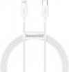 KABEL USB-C / Lightning iPhone Baseus Superior CATLYS-A02 1m 20W PD Quick Charging BIAŁY PREMIUM