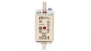 Wkładka bezpiecznikowa NH00 6A gG 500V 004182203 /3szt./