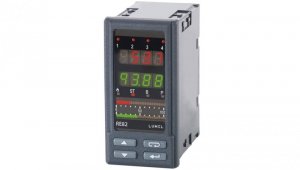 Programowalny regulator temperatury wyjście 1 przekaźnikowe wyjście 2 przekaźnikowe wyjście 24V DC zasilanie 85-253VAC/DC