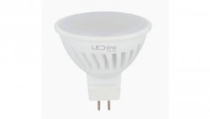 LED line PRIME żarówka LED MR16 5W 2700K 600lm 10-18V AC/DC 5 lat gwar.