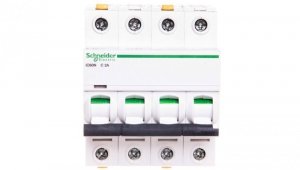 Wyłącznik nadprądowy 4P C 2A 6kA AC iC60N-C2-4 A9F04402