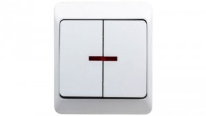 Hermes Łącznik świecznikowy biały IP44 ŁNT-5+n 0342-02