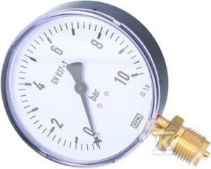 MANOMETR 111.10.100 G1/2 0-10BAR STAL