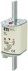WKŁADKA NH2/WT-2C GF 125A/500V