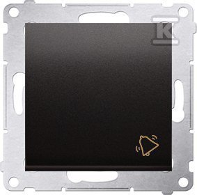 PRZ.DZWON.+RAM.IP20/44 ANTRACYT SIMON54