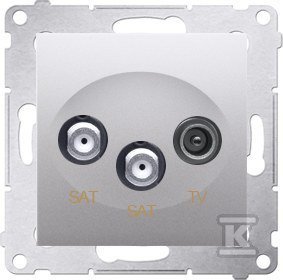 GN.RTV-SAT-SAT+RAM.IP44 SR.M.SIMON54