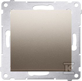 ŁĄCZ.POJ.+RAM.IP20/44 ZŁOTY MAT SIMON