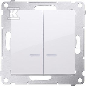 ŁĄCZ.ŚW.PO.IP44 +RAM.GIPS/IP44 B.SIMO