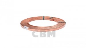 Bednarka pomiedziowana, 25x4mm St/Cu, 0,070mm Cu ok. 30m ok. 24,8kg /C1100274(30M)