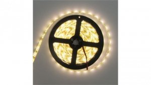 Taśma LED 2835 60 diod/m 24W 4,8W/m 12V IP63 WW 3000K /5m/