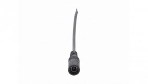 Gniazdo DC 5.5x2.5 przewód czarny 15cm 22awg