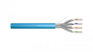 Kabel teleinformatyczny U/FTP kat.6a 4x2xAWG23 LS0H drut niebieski CPR: Dca-s1a,d0,a1 DK-1624-A-VH-1 /100m/