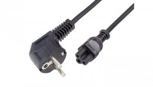 Kabel zasilający 230V 2,5A notebook 5m