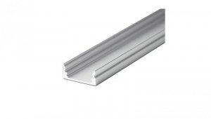 Profil srebrny 1m MiniLUX12 (do RGBW) nawierzchniowy do taśmy led rgbw o szerokości 12mm
