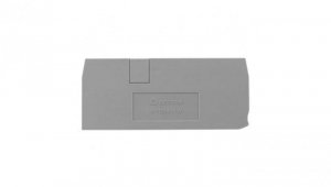 Płytka końcowa do złączki szynowej 4mm2 DS4-TW DGN 4104