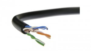 Kabel zewnętrzny żelowany UTPw kat.5e U/UTP 4x2x0,5 /305m/