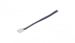ZŁĄCZKA LED RGB 10mm TAŚMA-PRZEWÓD