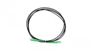 Patchcord Jednomodowy, Simplex, 3mm, 2m Extralink SC/APC-SC/APC Czarny