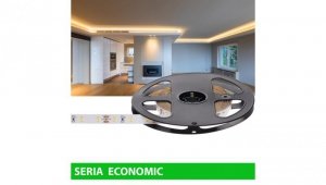 Taśma Led 12V 48W 300led biała ciepła mocna rolka 5m