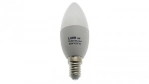 Lampa żarówka LED C37 świeczka 6W E14 230V
