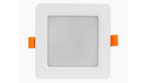LED line LITE Downlight Plafon podtynkowy MOLLY 9W 900lm 4000K neutralna kwadrat podtynk 3 lata gwar.