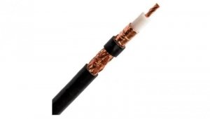 Przewód koncentryczny 50ohm RF-7 1,85/5,0/7,3 2,4GHz Satec 100m