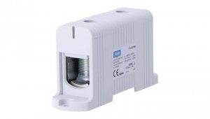 Blok rozdzielczy - odgałęźny 1 - polowy 35-240mm2 szary montaż płaski FJ-E240 85829