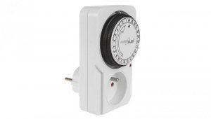 Włącznik czasowy - timer mechaniczny GreenBlue, 48 programów, max. obciążenie 16A, IP20, GB360 E