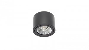 CHLOE AR111 NATYNKOWA GU10 250V IP20 139x100mm CZARNY okrągła ruchoma