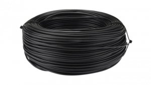 Przewód instalacyjny H07V-K / LgY 1,5 750V czarny linka giętka Elektrokabel 50m