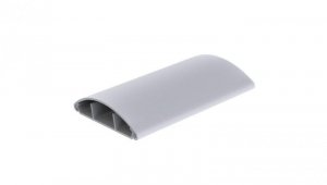 Listwa maskująca przewody TV maskownica uniwersalna napodłogowa naścienna 74x20mm jasno szara 2m KOPOS / 2 m /