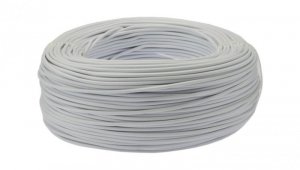 Przewód instalacyjny H07V-K / LgY 2,5 750V biały linka giętka Elektrokabel 25m