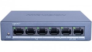 SWITCH HIKVISION DS-XS0106-P/Polish
