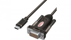 Adapter Unitek Y-1105K USB-C 1x RS-232