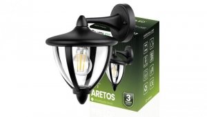 Lampa Ogrodowa Elewacyjna E27 LED Latarnia ARETOS LUMILED