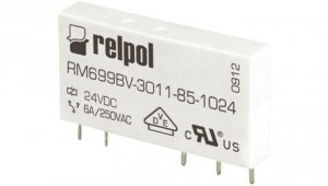RM699V-P-24 Przekaźnik: elektromagnetyczny SPDT Ucewki: 24VDC 6A 6A/250VAC