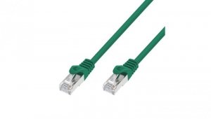 Patchcord LAN Miedź Kabel sieciowy skrętka Extralink Kat.7 S/FTP 3m 20G Zielony