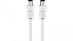 Kabel antenowy ( 70 dB), podwójne ekranowanie - Długość kabla 5 m
