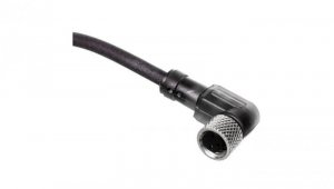 Złącze kątowe M8 3-pinowe z kablem 5m, XZCP0666L5