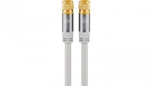 Kabel antenowy SAT (typ 135 dB), poczwórne ekranowanie - Długość kabla 2 m