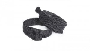 VELCRO ONE-WRAP Paski rzepowe wielokrotnego użytku, paski ONE-WRAP 12mm x 20cm x 6 Czarne
